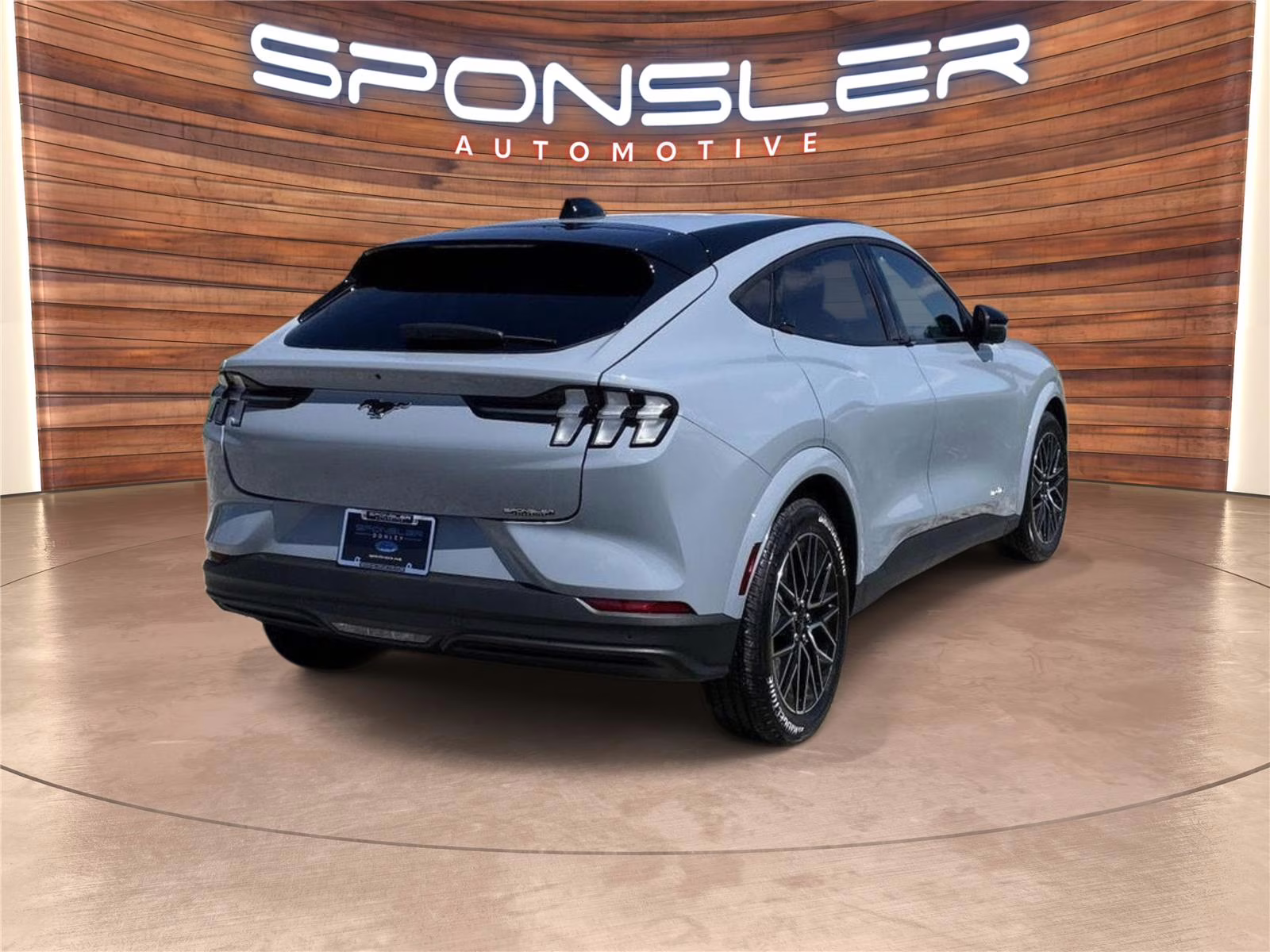 2026 Glacier Gray Metallic Tri-Coat Ford Mustang Mach-E Premium AWD SUV