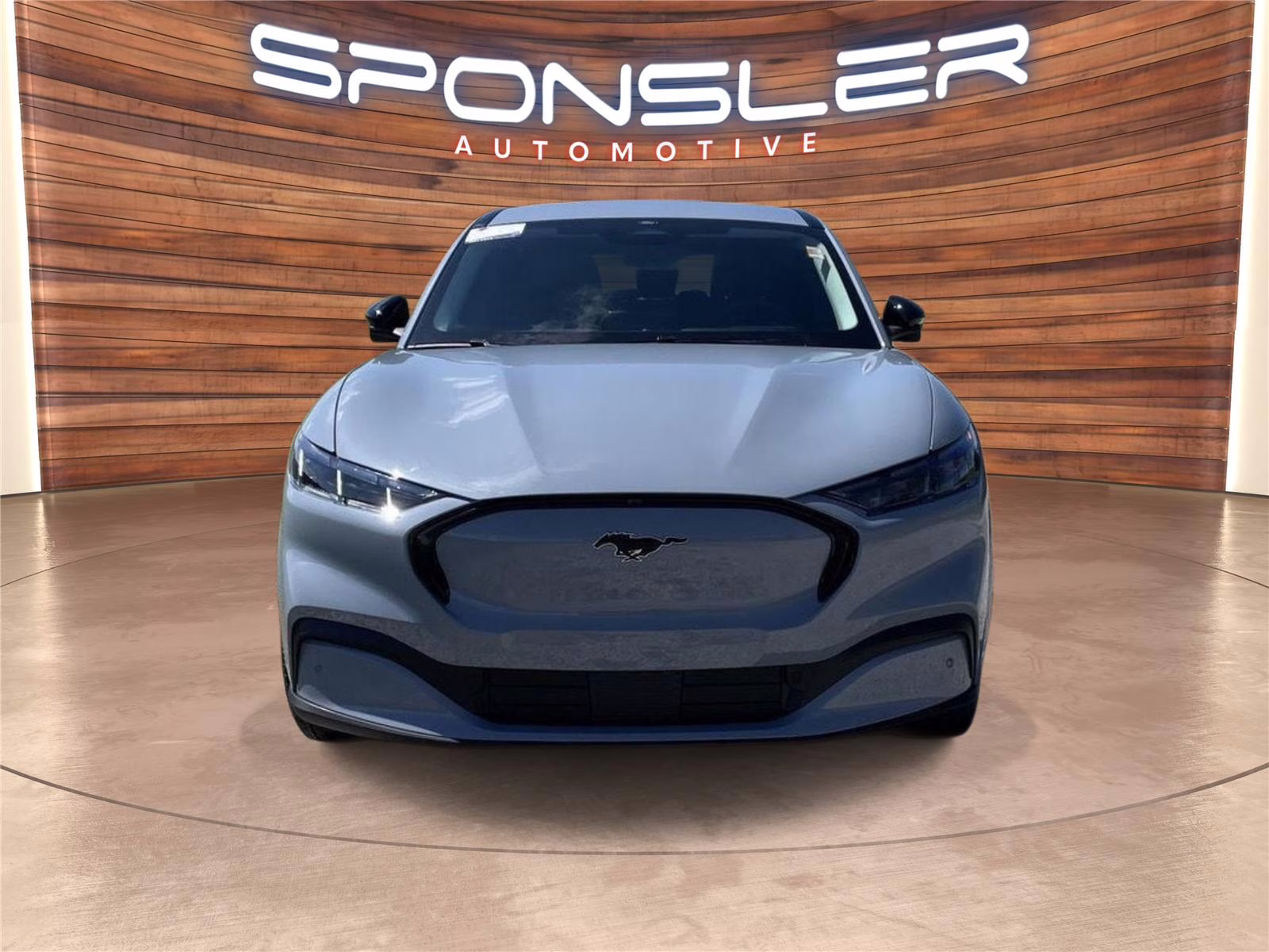 2026 Glacier Gray Metallic Tri-Coat Ford Mustang Mach-E Premium AWD SUV