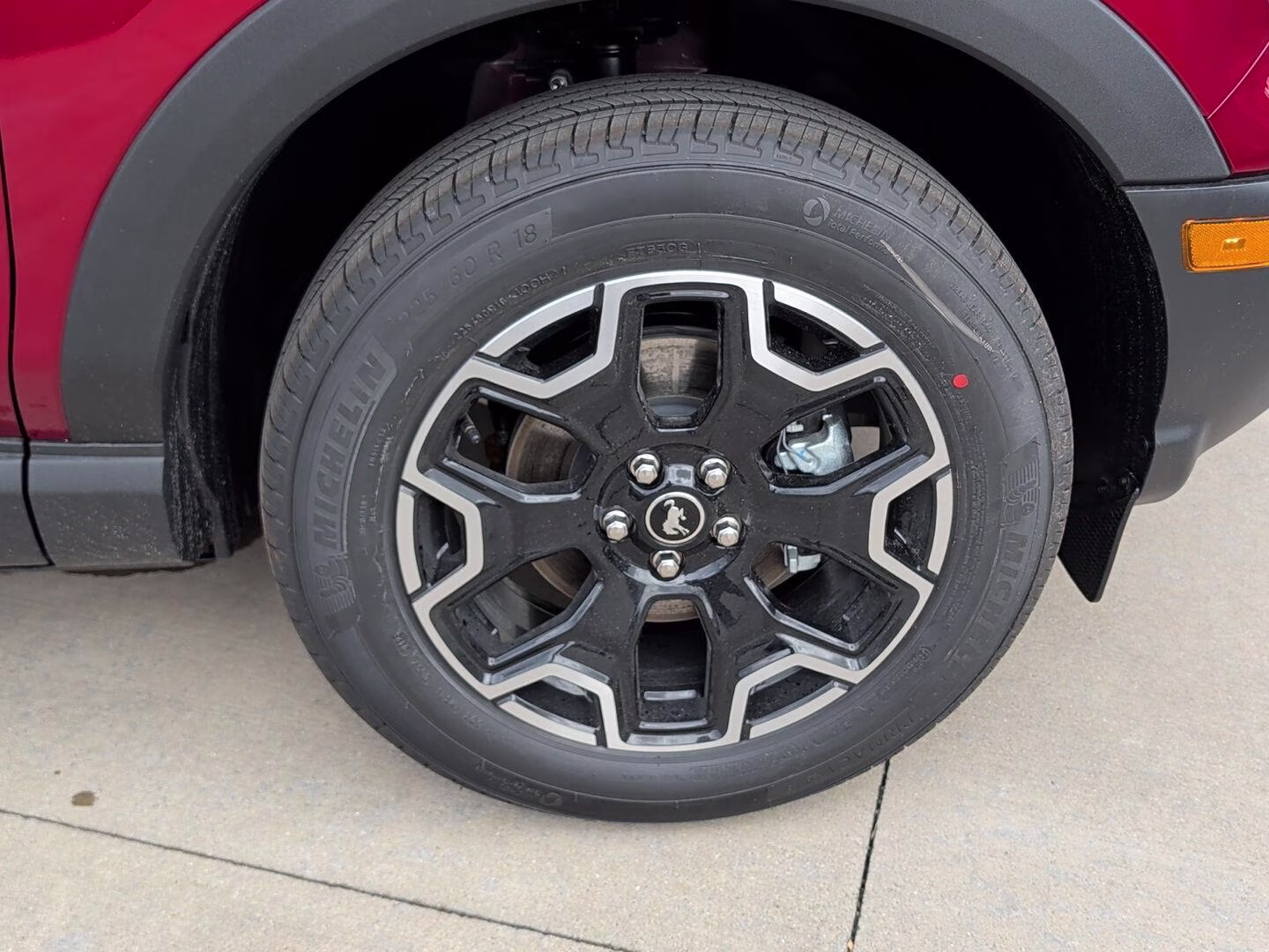 2026 Ruby Red Metallic Tinted Clearcoat Ford Bronco Sport Outer Banks 4X4 SUV