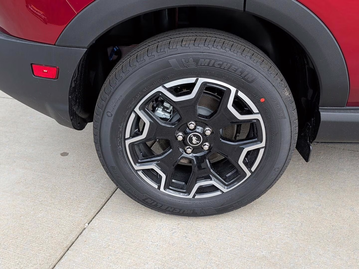 2026 Ruby Red Metallic Tinted Clearcoat Ford Bronco Sport Outer Banks 4X4 SUV