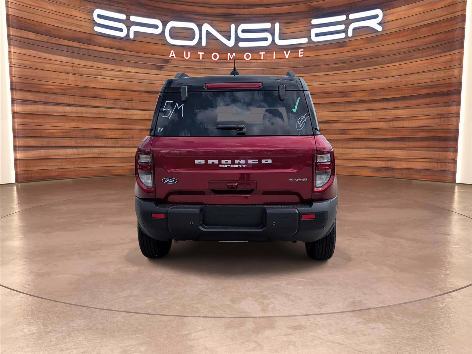 2026 Ruby Red Metallic Tinted Clearcoat Ford Bronco Sport Outer Banks 4X4 SUV