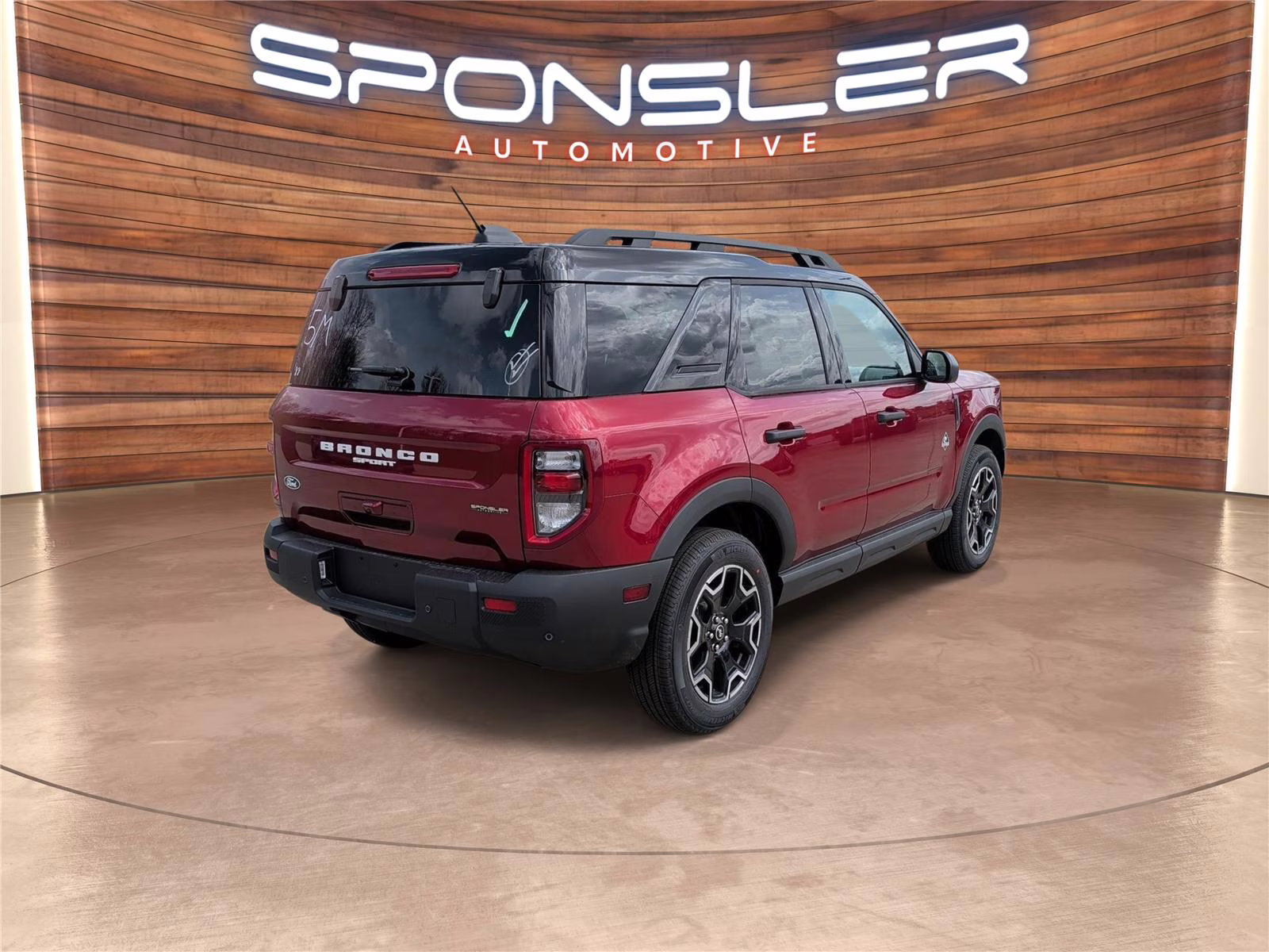 2026 Ruby Red Metallic Tinted Clearcoat Ford Bronco Sport Outer Banks 4X4 SUV