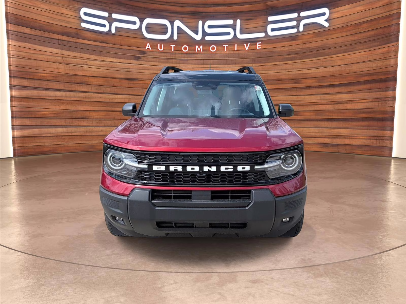 2026 Ruby Red Metallic Tinted Clearcoat Ford Bronco Sport Outer Banks 4X4 SUV