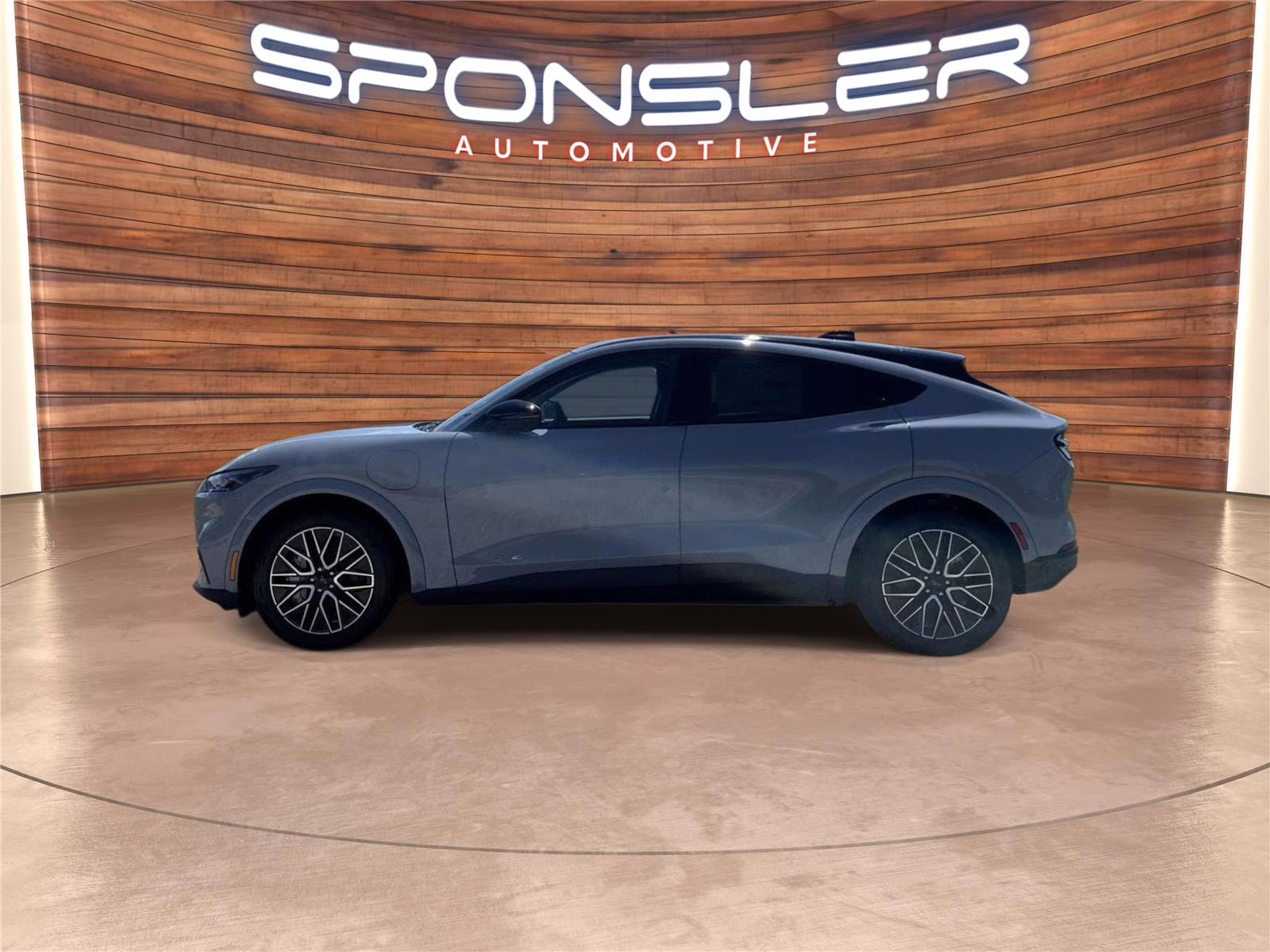 2026 Glacier Gray Metallic Tri-Coat Ford Mustang Mach-E Premium AWD SUV