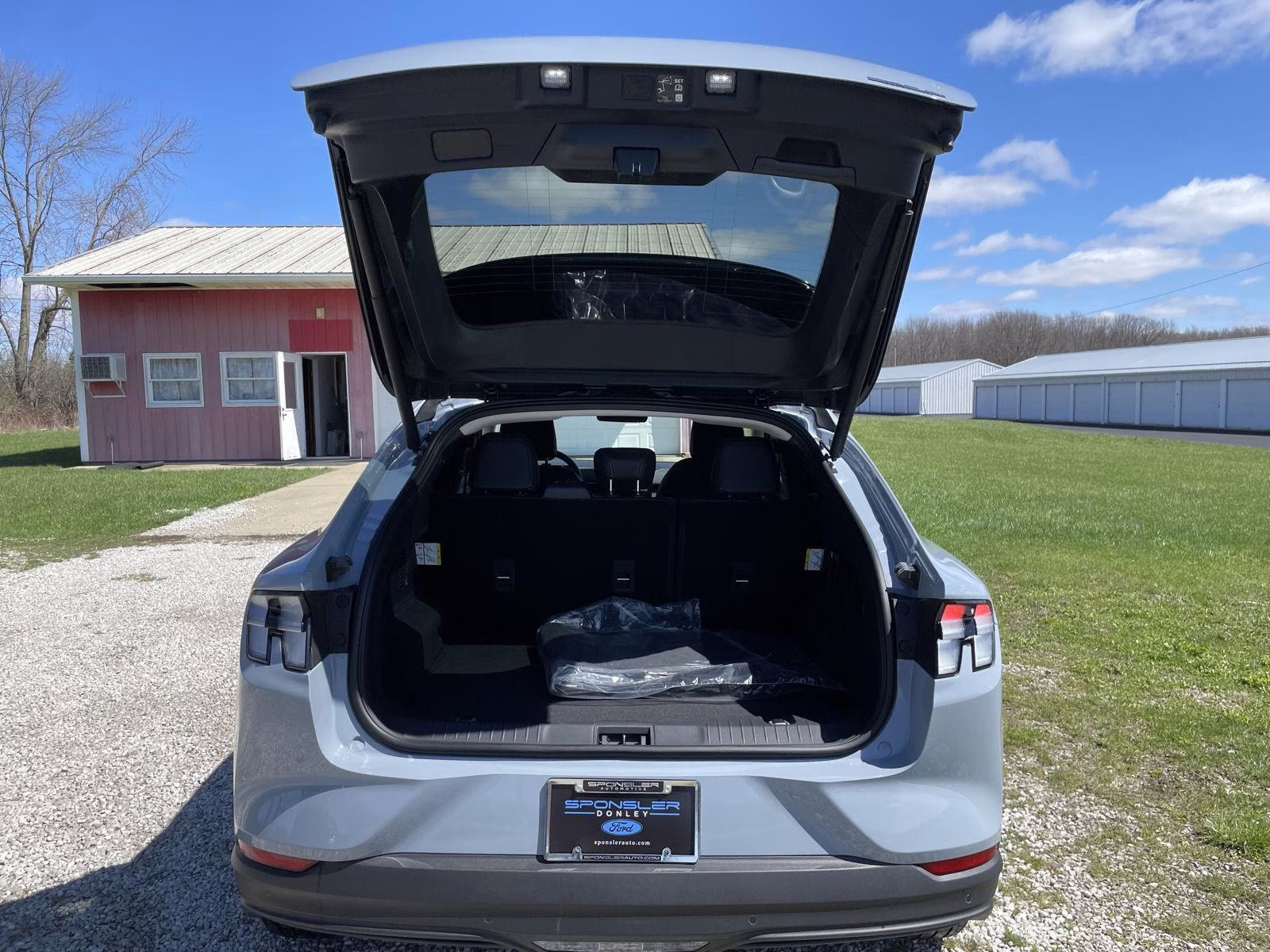 2026 Glacier Gray Metallic Tri-Coat Ford Mustang Mach-E Premium AWD SUV