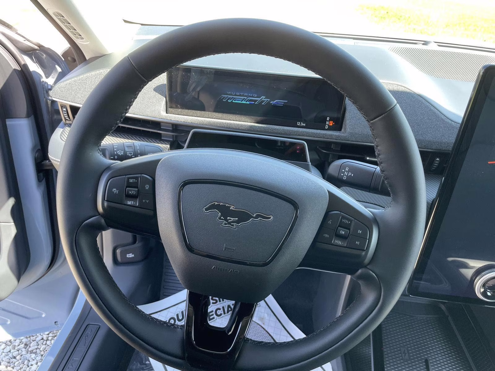 2026 Glacier Gray Metallic Tri-Coat Ford Mustang Mach-E Premium AWD SUV