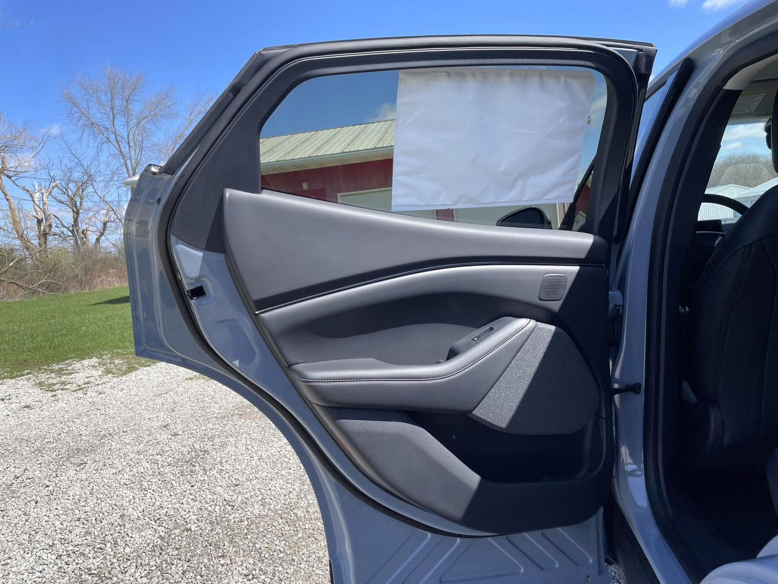 2026 Glacier Gray Metallic Tri-Coat Ford Mustang Mach-E Premium AWD SUV