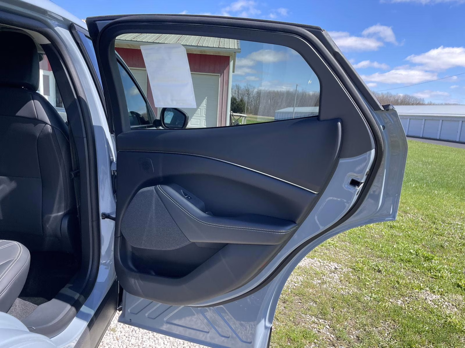 2026 Glacier Gray Metallic Tri-Coat Ford Mustang Mach-E Premium AWD SUV