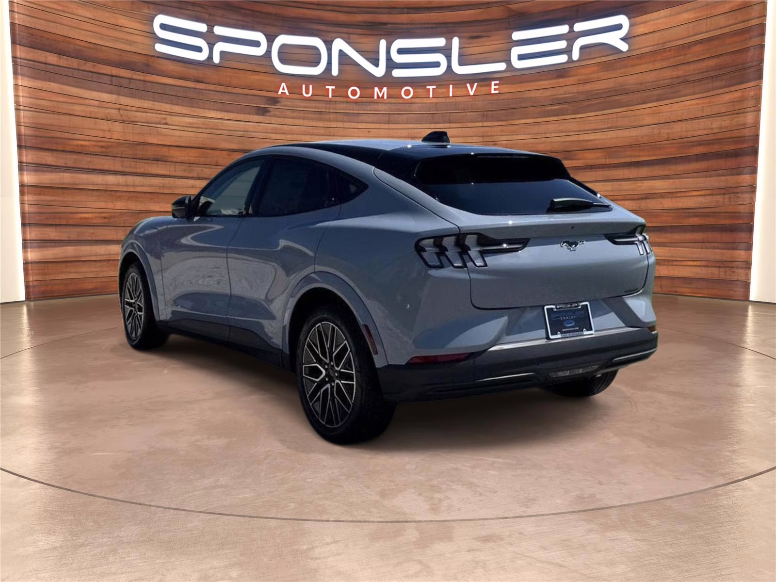 2026 Glacier Gray Metallic Tri-Coat Ford Mustang Mach-E Premium AWD SUV