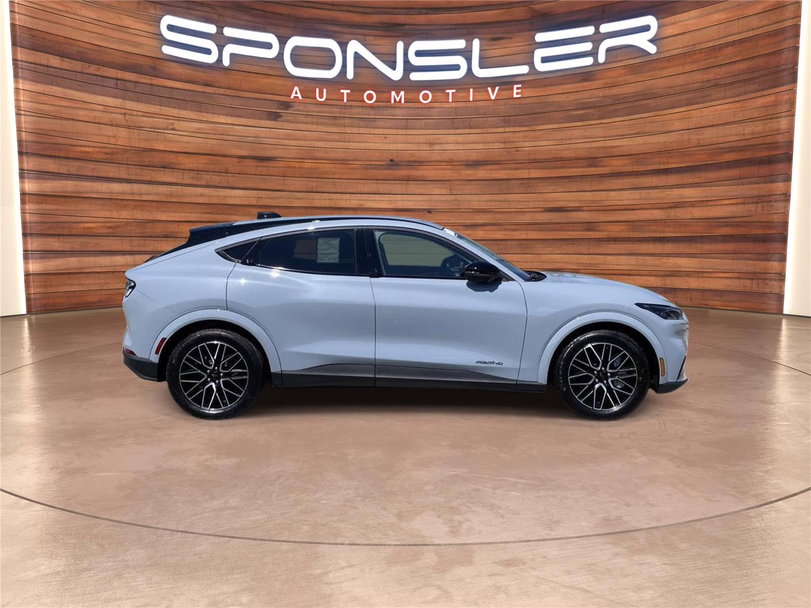 2026 Glacier Gray Metallic Tri-Coat Ford Mustang Mach-E Premium AWD SUV