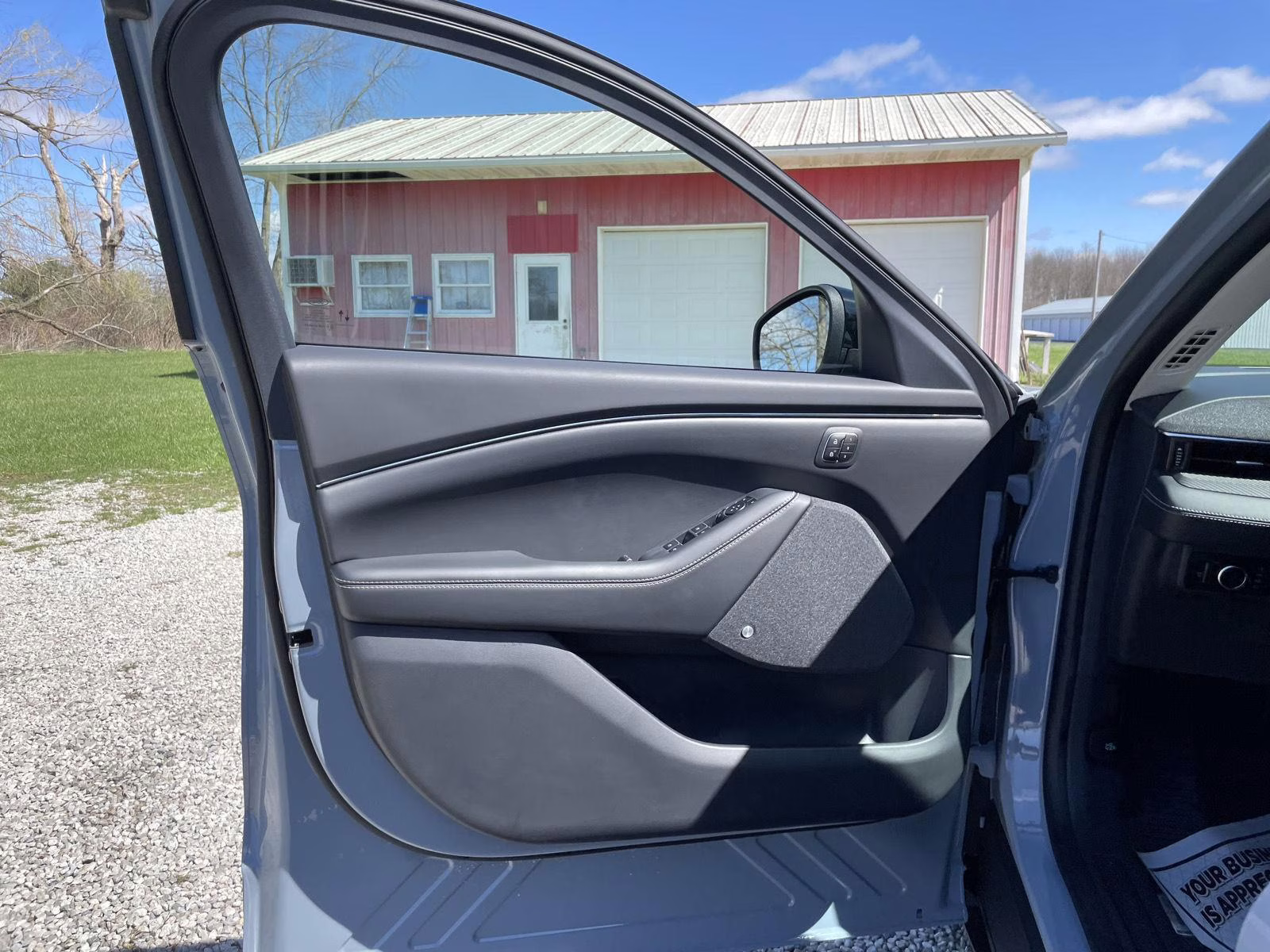 2026 Glacier Gray Metallic Tri-Coat Ford Mustang Mach-E Premium AWD SUV