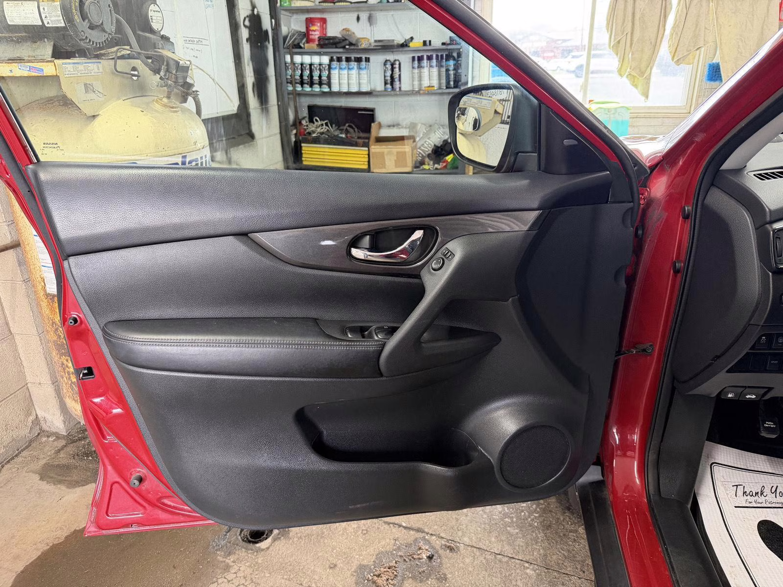 2017 Palatial Ruby Nissan Rogue SV FWD SUV