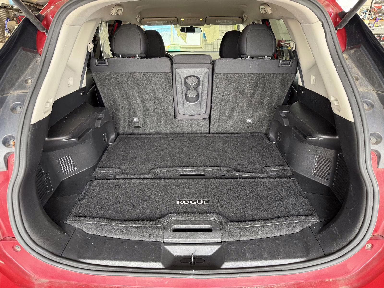 2017 Palatial Ruby Nissan Rogue SV FWD SUV