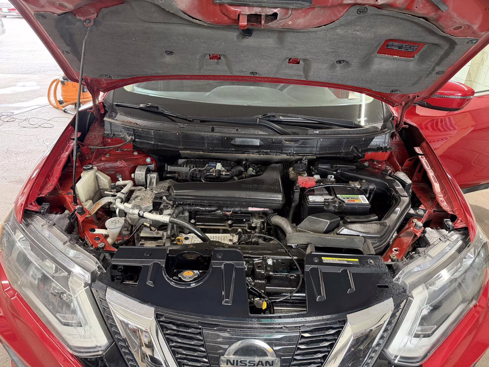 2017 Palatial Ruby Nissan Rogue SV FWD SUV