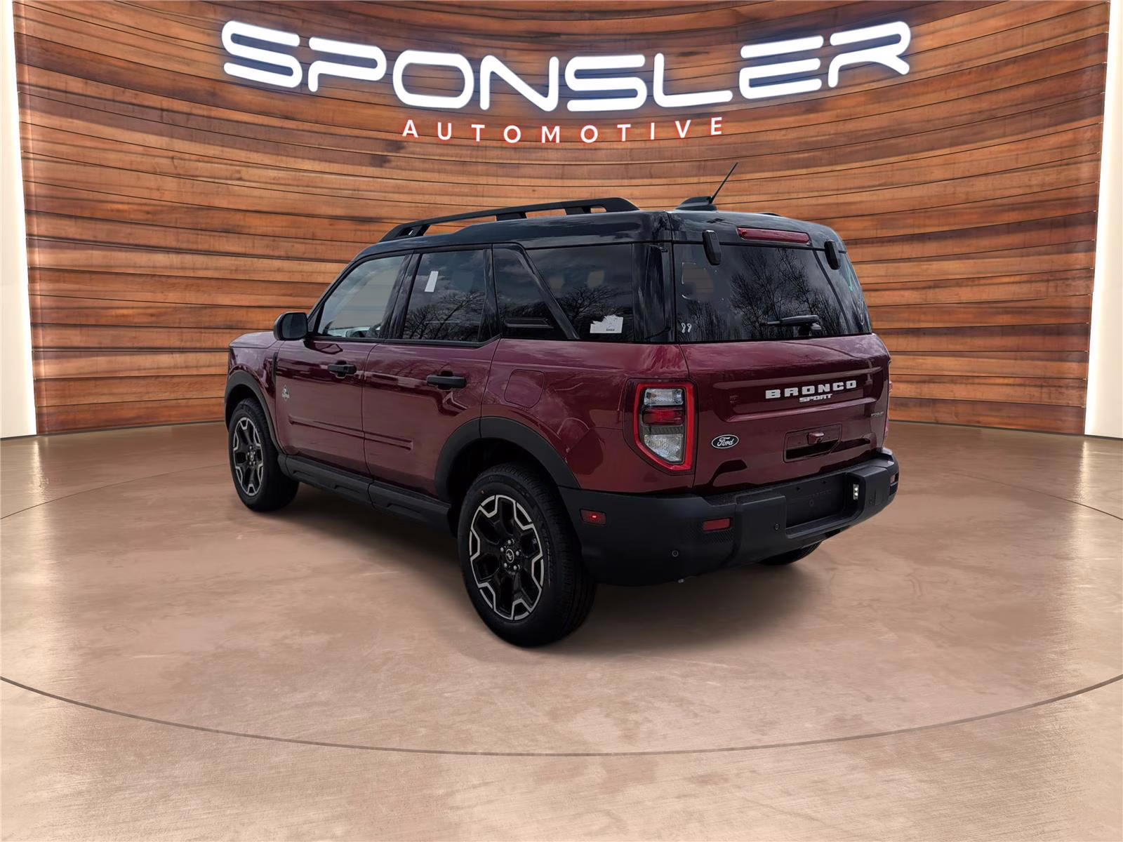 2026 Ruby Red Metallic Tinted Clearcoat Ford Bronco Sport Outer Banks 4X4 SUV