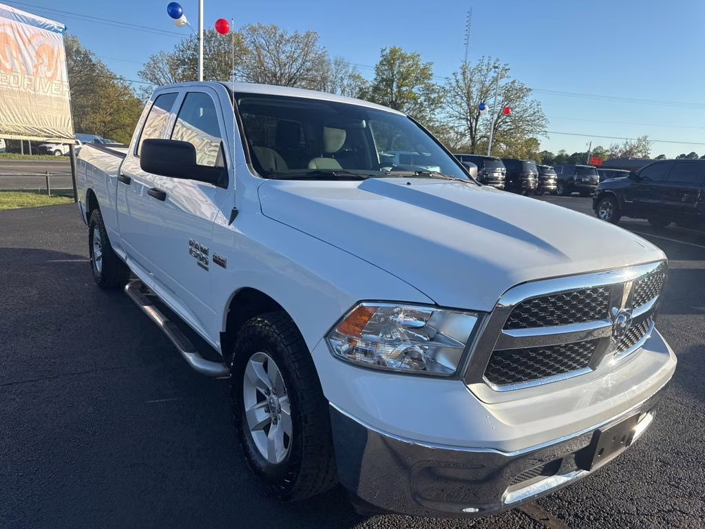 2019 Bright White Clearcoat Ram 1500 Classic Tradesman RWD Truck