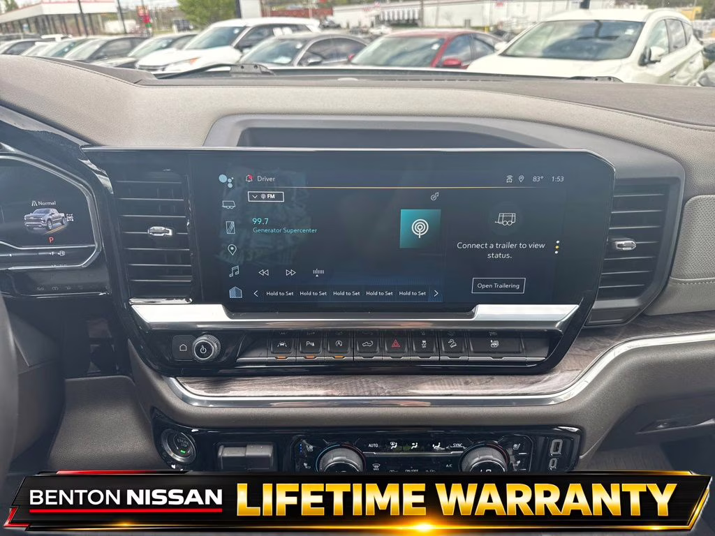 2024 Summit White Chevrolet Silverado 1500 LTZ 4X4 Truck