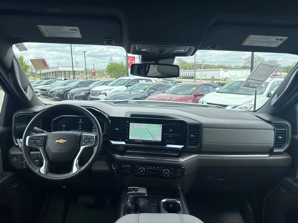 2024 Summit White Chevrolet Silverado 1500 LTZ 4X4 Truck