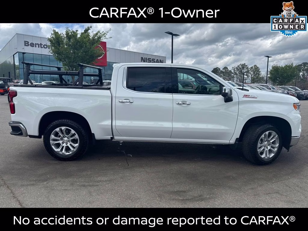 2024 Summit White Chevrolet Silverado 1500 LTZ 4X4 Truck