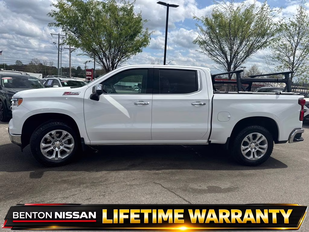 2024 Summit White Chevrolet Silverado 1500 LTZ 4X4 Truck