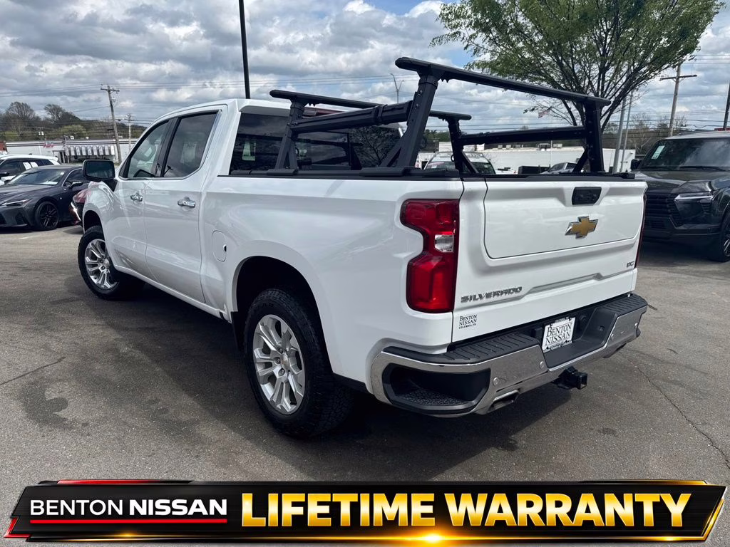 2024 Summit White Chevrolet Silverado 1500 LTZ 4X4 Truck