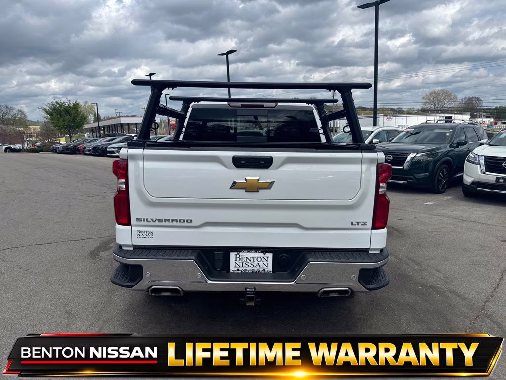 2024 Summit White Chevrolet Silverado 1500 LTZ 4X4 Truck