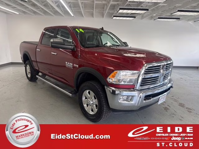 2014 Deep Cherry Red Crystal Pearlcoat Ram 2500 Big Horn 4X4 Truck