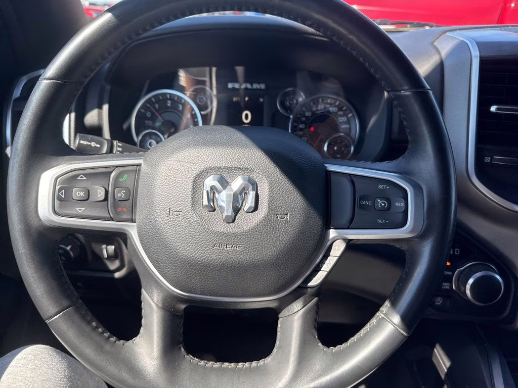 2024 Bright White Clearcoat Ram 1500 Big Horn 4X4 Truck