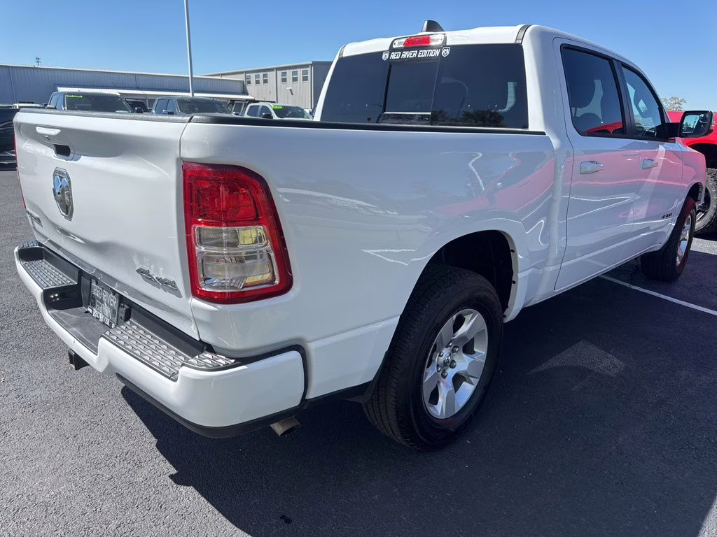 2024 Bright White Clearcoat Ram 1500 Big Horn 4X4 Truck