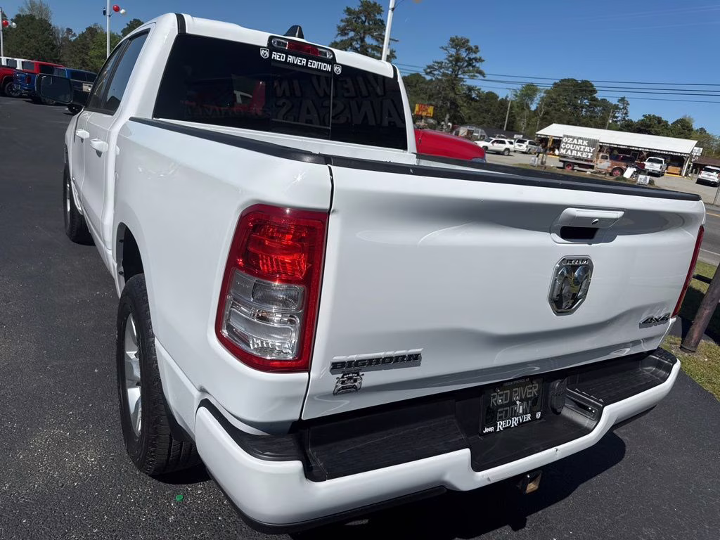 2024 Bright White Clearcoat Ram 1500 Big Horn 4X4 Truck