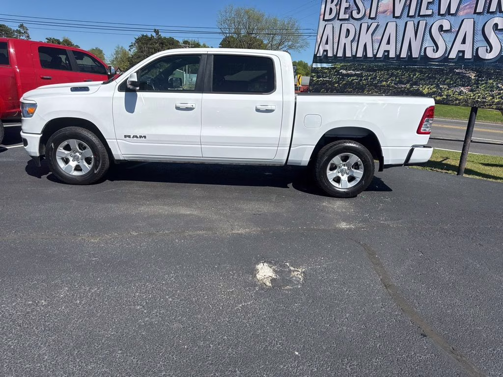 2024 Bright White Clearcoat Ram 1500 Big Horn 4X4 Truck