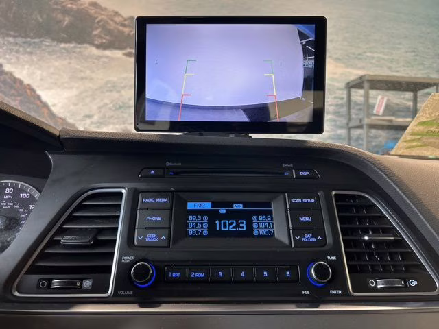 2015 Quartz White Pearl Hyundai Sonata SE FWD Sedan
