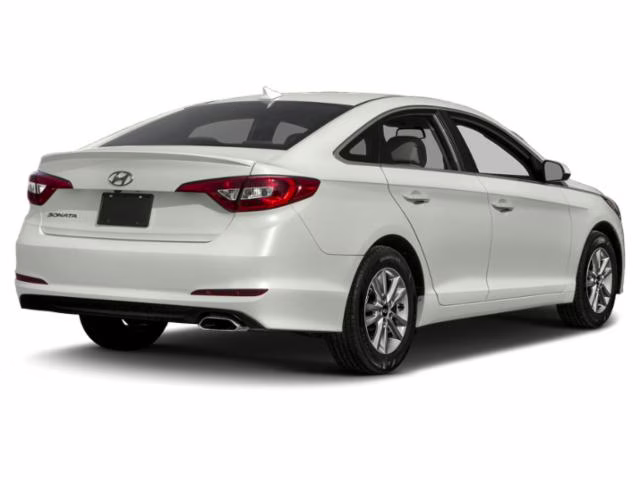 2015 Quartz White Pearl Hyundai Sonata SE FWD Sedan