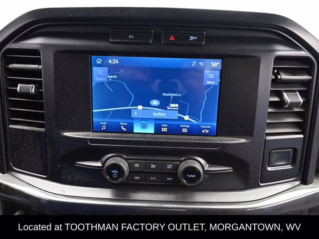 2021 Blue Metallic Ford F-150 XL 4X4 Truck