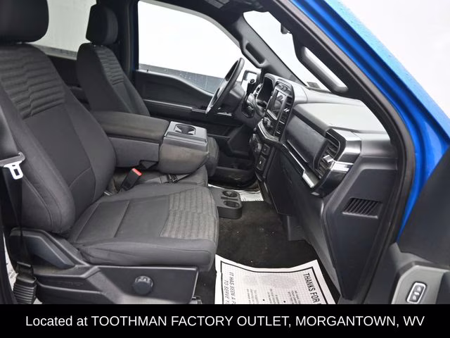 2021 Blue Metallic Ford F-150 XL 4X4 Truck