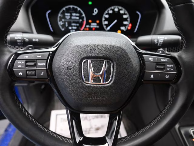 2024 Blue Honda Civic Sport FWD Sedan