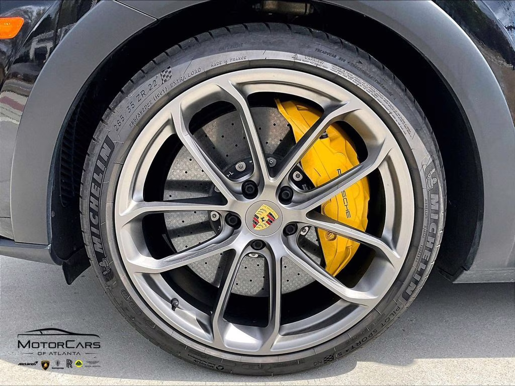 2022 Jet Black Metallic Porsche Cayenne Coupe Turbo GT AWD SUV