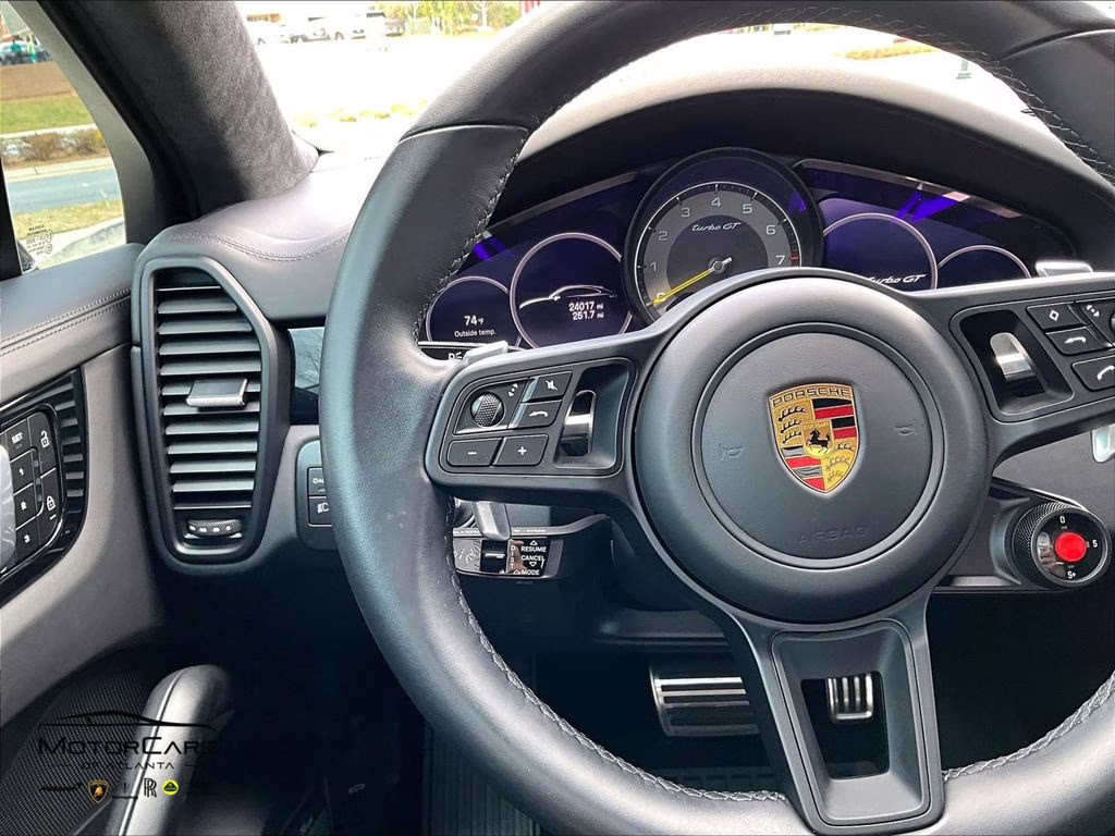 2022 Jet Black Metallic Porsche Cayenne Coupe Turbo GT AWD SUV