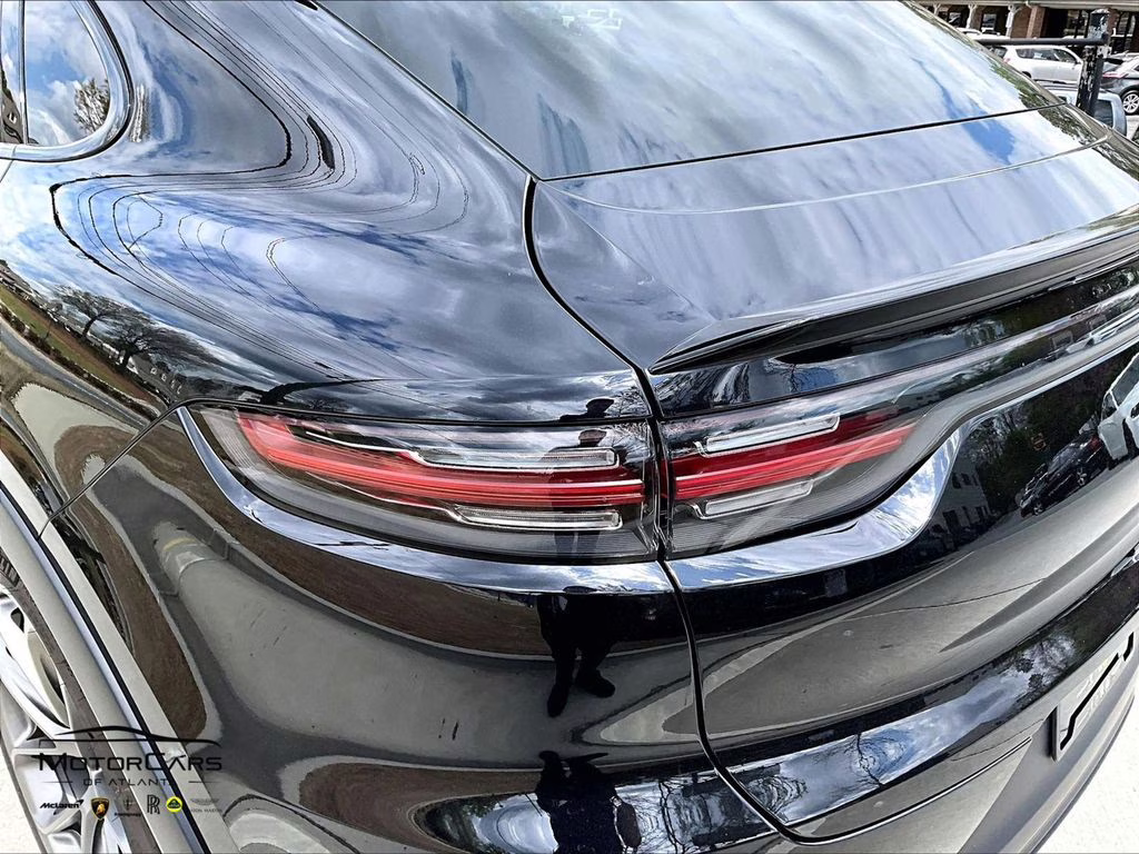 2022 Jet Black Metallic Porsche Cayenne Coupe Turbo GT AWD SUV
