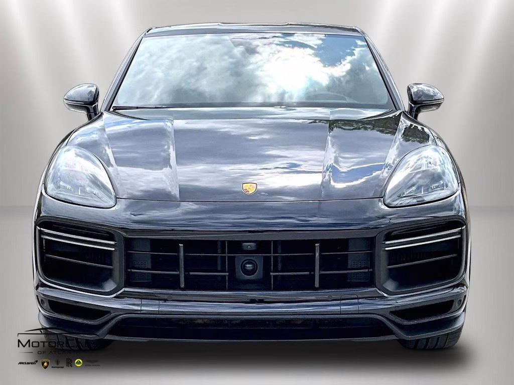 2022 Jet Black Metallic Porsche Cayenne Coupe Turbo GT AWD SUV