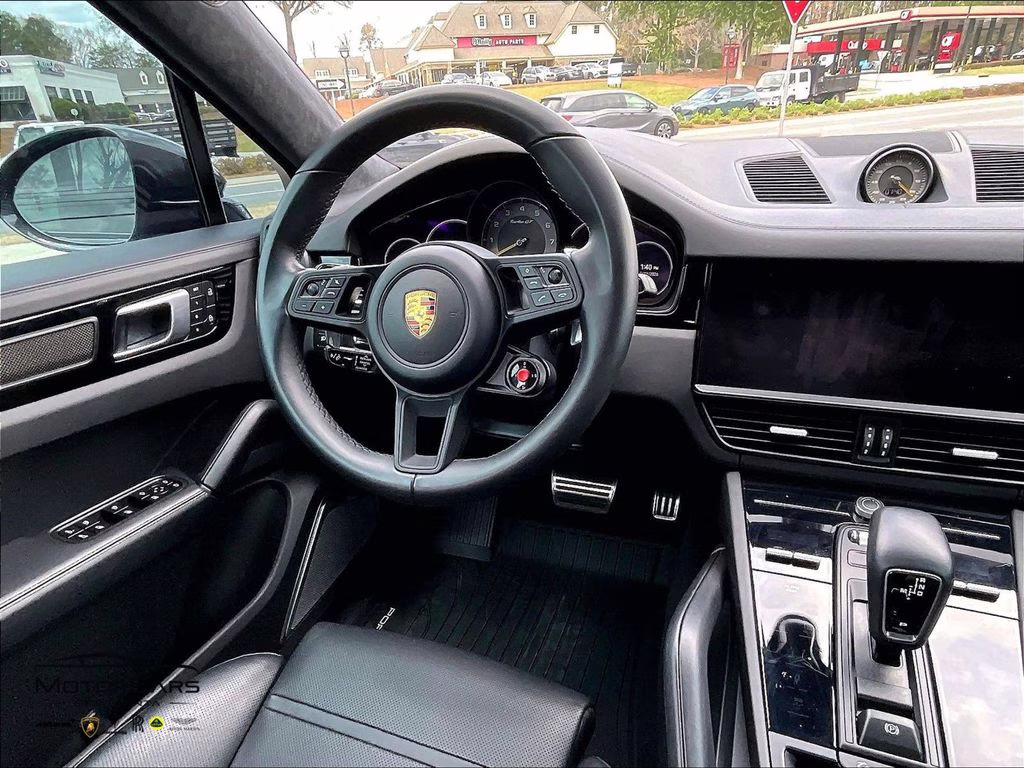 2022 Jet Black Metallic Porsche Cayenne Coupe Turbo GT AWD SUV