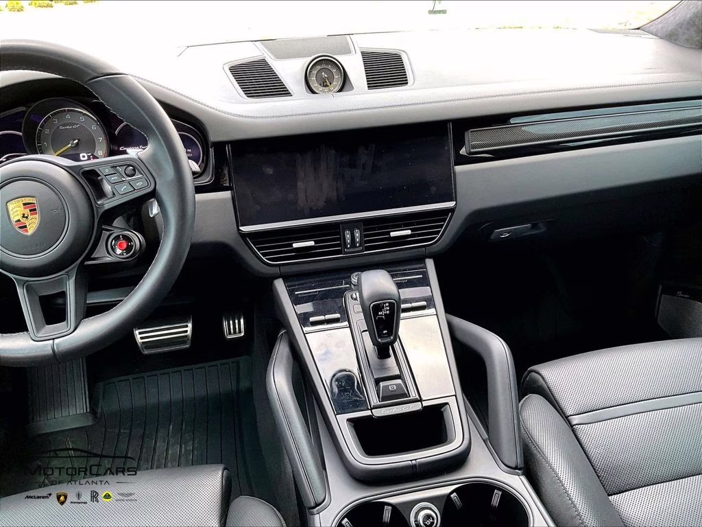 2022 Jet Black Metallic Porsche Cayenne Coupe Turbo GT AWD SUV