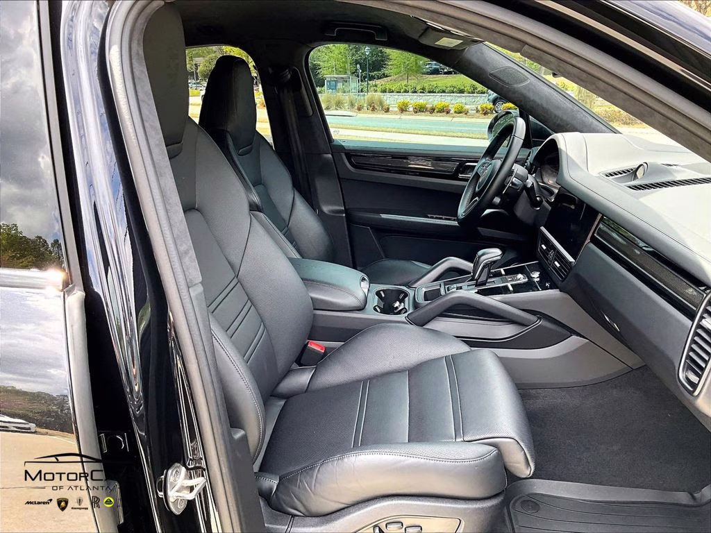 2022 Jet Black Metallic Porsche Cayenne Coupe Turbo GT AWD SUV