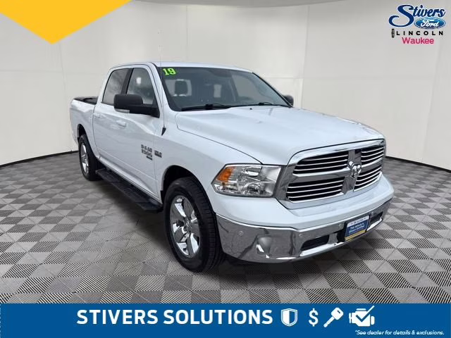 2019 Bright White Clearcoat Ram 1500 Classic Big Horn 4X4 Truck