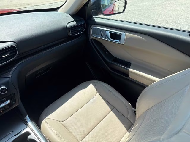 2020 Red Metallic Ford Explorer Limited 4X4 SUV