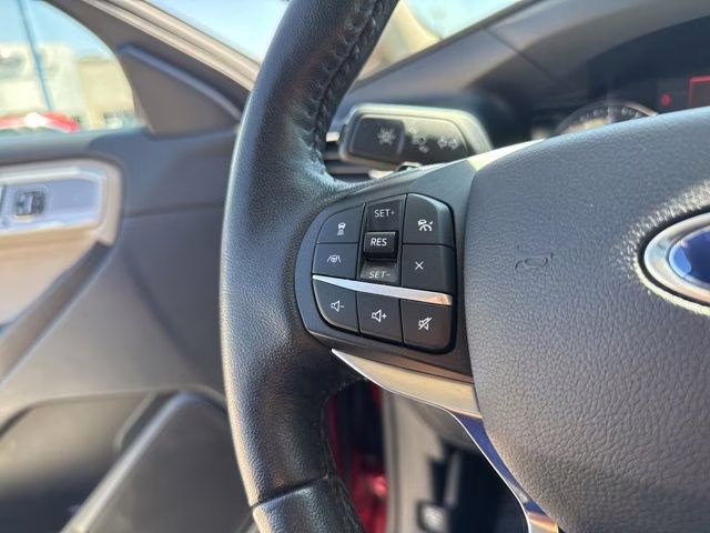 2020 Red Metallic Ford Explorer Limited 4X4 SUV