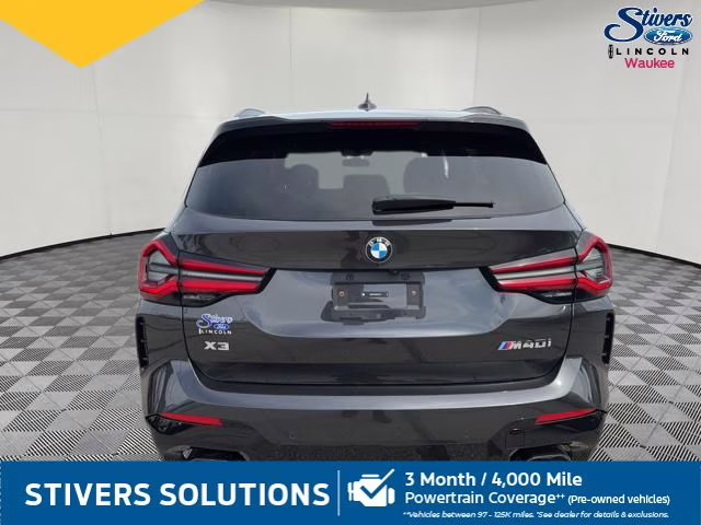 2024 Dark Graphite Metallic BMW X3 M40i AWD SUV