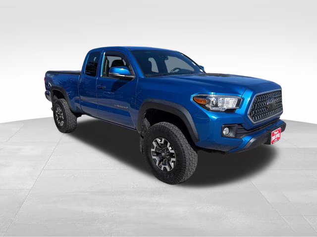 2018 Blazing Blue Toyota Tacoma TRD Off-Road 4X4 Truck