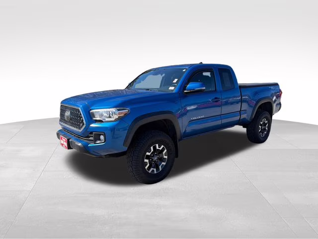 2018 Blazing Blue Toyota Tacoma TRD Off-Road 4X4 Truck