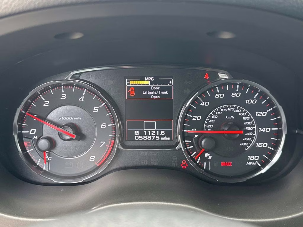 2021 Pure Red Subaru WRX Base AWD Sedan